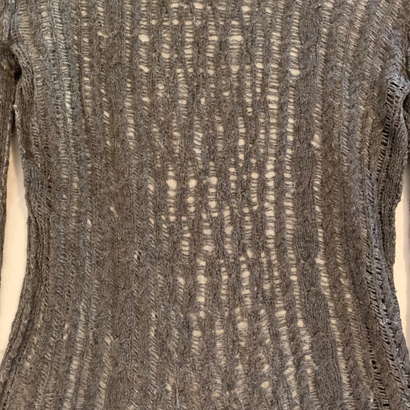 Inhabit Grey Yak Wool Blend Knit Sweater size L - Picture 4 of 13